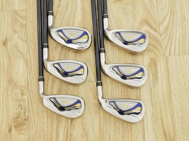 Iron set : Daiwa : ชุดเหล็ก Daiwa GIII (รุ่นท๊อปสุด หน้าเด้งสุดๆ ใบใหญ่ ตีไกล) มีเหล็ก 6-Pw,Aw (6 ชิ้น) ก้านกราไฟต์ Flex R