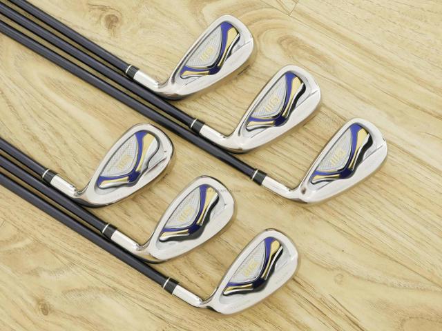 Iron set : Daiwa : ชุดเหล็ก Daiwa GIII (รุ่นท๊อปสุด หน้าเด้งสุดๆ ใบใหญ่ ตีไกล) มีเหล็ก 6-Pw,Aw (6 ชิ้น) ก้านกราไฟต์ Flex R