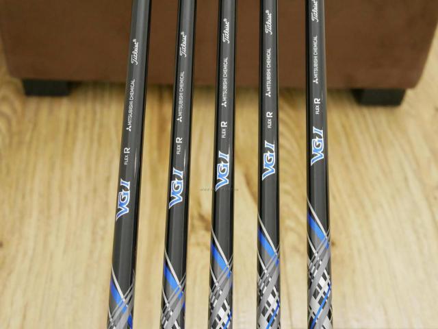 Iron set : Titleist : ชุดเหล็ก Titleist VG3 Type D Forged (รุ่นปี 2019 Japan Spec. ตีง่ายและไกลที่สุดของ Titleist) มีเหล็ก 6-Pw (5 ชิ้น) ก้านกราไฟต์ Mitsubishi VGI Flex R