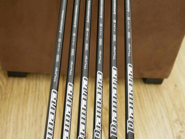 Iron set : Taylormade : ชุดเหล็ก Taylormade P7MC Forged (ซีรี่ย์ท้อปสุด ล่าสุด ออกปี 2023) มีเหล็ก 5-Pw (6 ชิ้น) ก้านกราไฟต์ Mitsubishi Diamana Thump i95 Flex S