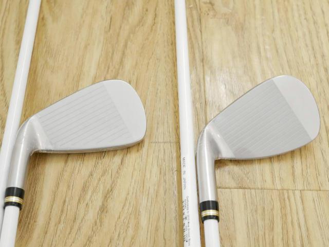 Iron set : Honma : **ของใหม่ ยังไม่แกะพลาสติก** ชุดเหล็ก Honma Beres AIZU (รุ่นล่าสุด ปี 2023) มีเหล็ก 6-11,Aw,Sw (8 ชิ้น เทียบเท่า 5-Pw,Aw,Sw) ก้าน Honma ARMRQ MX Flex S (2 ดาว)