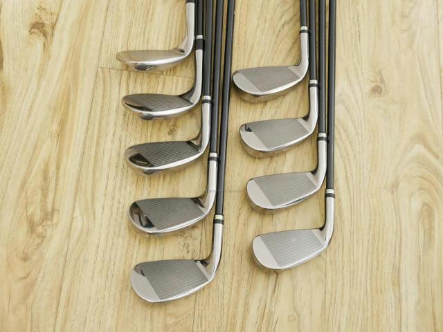 Iron set : Maruman : ชุดเหล็ก Maruman Majesty Royal Black (รุ่นท๊อปสุด ตีง่าย เด้ง ไกลมากๆ) มีเหล็ก 5-10,Pw,Aw,Sw (9 ชิ้น ระยะเทียบเท่า 4-Pw,Aw,Sw) ก้านกราไฟต์ Flex R