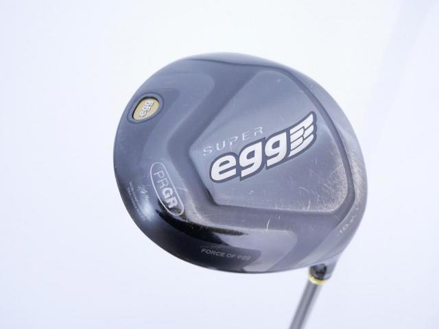 Driver : PRGR : ไดรเวอร์ PRGR Super EGG (ปี 2017 หน้าเด้งเกินกฏ) Loft 10.5 ก้าน M-37 Flex R