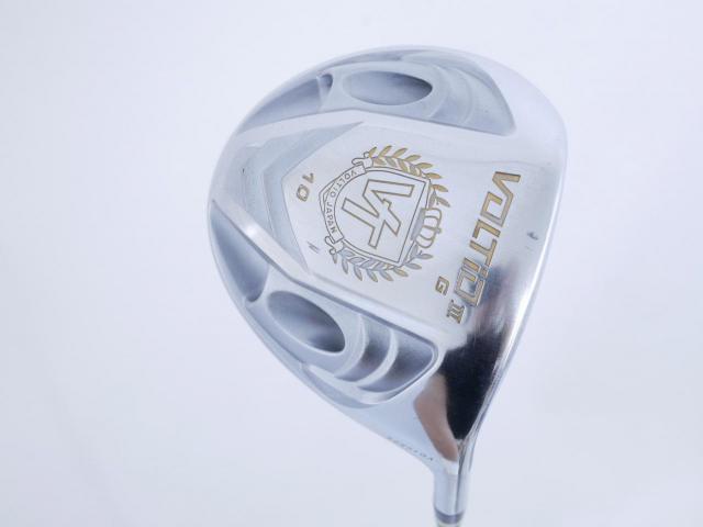 Driver : Katana : ไดรเวอร์ Katana Voltio III G (ออกปี 2015 มี Offset กันลูกบานออกขวา) Loft 10 ก้าน Tour AD VJ-5 Flex R