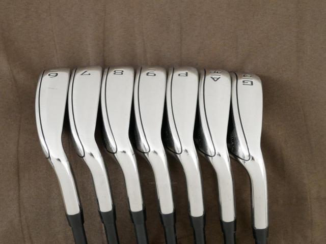 Iron set : Callaway : ชุดเหล็ก Callaway Rogue ST Max (ออกปี 2022 ตีง่าย ไกลมาก) มีเหล็ก 6-Pw,Aw,Gw (7 ชิ้น) ก้านกราไฟต์ Fujikura VENTUS 5 Flex R