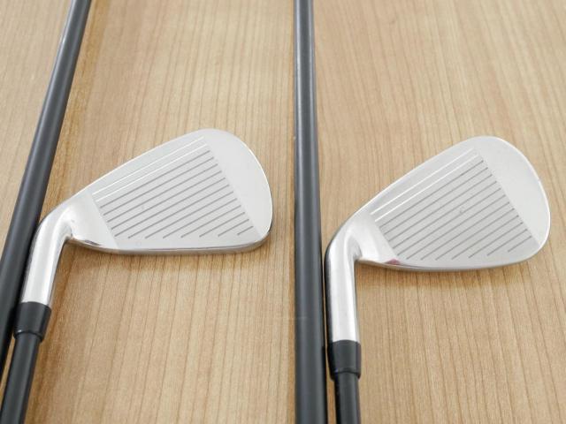 Iron set : Callaway : ชุดเหล็ก Callaway Rogue ST Max (ออกปี 2022 ตีง่าย ไกลมาก) มีเหล็ก 6-Pw,Aw,Gw (7 ชิ้น) ก้านกราไฟต์ Fujikura VENTUS 5 Flex R