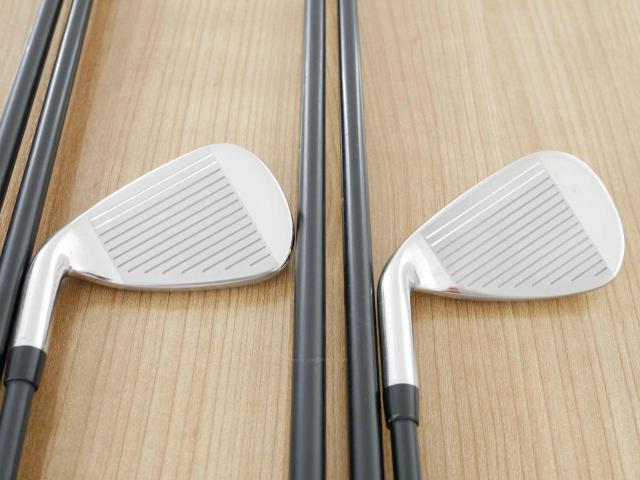 Iron set : Callaway : ชุดเหล็ก Callaway Rogue ST Max (ออกปี 2022 ตีง่าย ไกลมาก) มีเหล็ก 6-Pw,Aw,Gw (7 ชิ้น) ก้านกราไฟต์ Fujikura VENTUS 5 Flex R