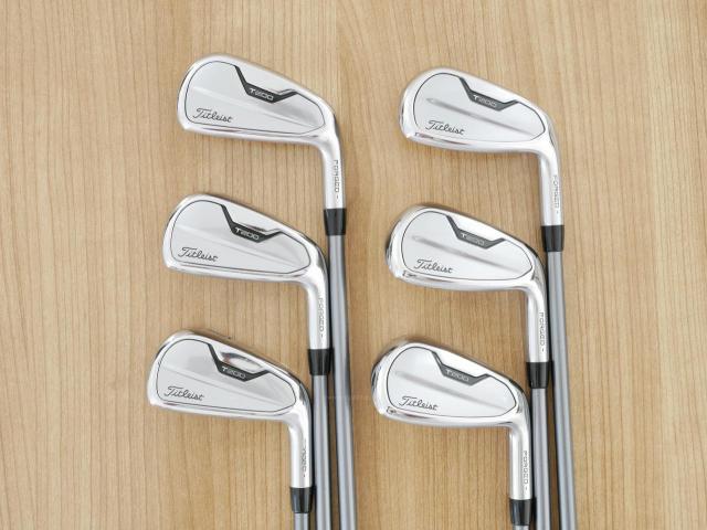 Iron set : Titleist : ชุดเหล็ก Titleist T200 Forged (รุ่นปี 2022 Japan Spec) มีเหล็ก 5-Pw (6 ชิ้น) ก้านกราไฟต์ Fujikura MCI Black 80 Flex S