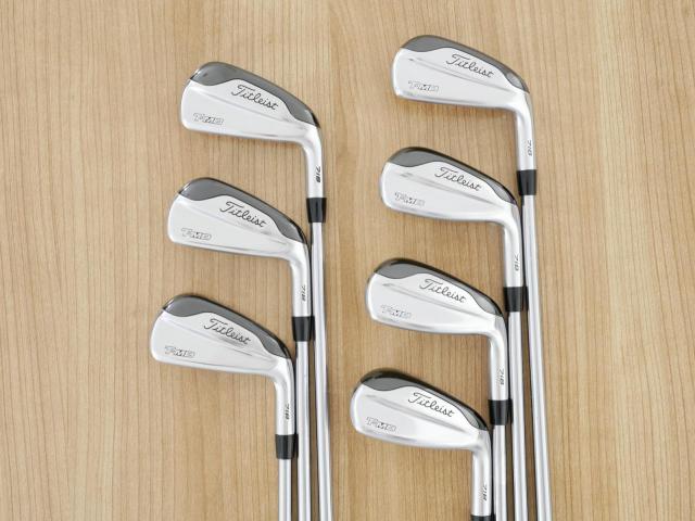Iron set : Titleist : ชุดเหล็ก Titleist 718 T-MB Forged (ออกปี 2018) มีเหล็ก 4-Pw (7 ชิ้น) ก้านเหล็ก Project X PXI 5.5 Flex S