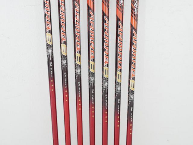 Iron set : Honma : **ก้าน 3 ดาว** ชุดเหล็ก Honma Tour World TW717P (Forged) มีเหล็ก 5-11 (7 ชิ้น) ก้านกราไฟต์ Honma ARMRQ 8 (54) Flex R (3 ดาว)