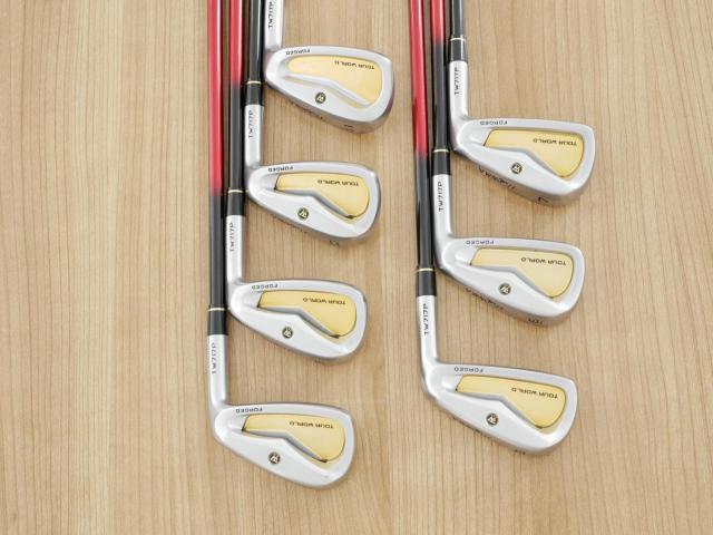 Iron set : Honma : **ก้าน 3 ดาว** ชุดเหล็ก Honma Tour World TW717P (Forged) มีเหล็ก 5-11 (7 ชิ้น) ก้านกราไฟต์ Honma ARMRQ 8 (54) Flex R (3 ดาว)