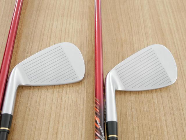 Iron set : Honma : **ก้าน 3 ดาว** ชุดเหล็ก Honma Tour World TW717P (Forged) มีเหล็ก 5-11 (7 ชิ้น) ก้านกราไฟต์ Honma ARMRQ 8 (54) Flex R (3 ดาว)