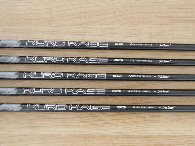 Iron set : Titleist : ชุดเหล็ก Titleist T300 (ออกปี 2019) มีเหล็ก 6-Pw (5 ชิ้น) ก้านกราไฟต์ Mitsubishi KUROKAGE 60i Flex R