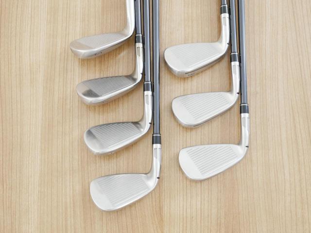 Iron set : Taylormade : ชุดเหล็ก Taylormade Stealth (ออกปี 2022 Japan Spec.) มีเหล็ก 6-Pw,Aw,Sw (7 ชิ้น) ก้านกราไฟต์ Mitsubishi Tensei TM60 Flex R