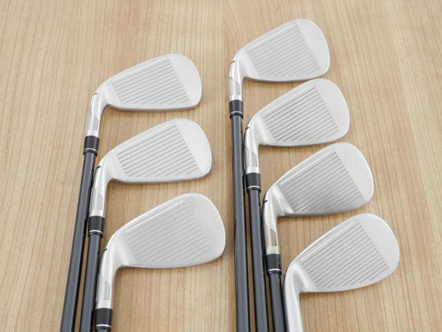 Iron set : Taylormade : ชุดเหล็ก Taylormade Stealth (ออกปี 2022 Japan Spec.) มีเหล็ก 6-Pw,Aw,Sw (7 ชิ้น) ก้านกราไฟต์ Mitsubishi Tensei TM60 Flex R