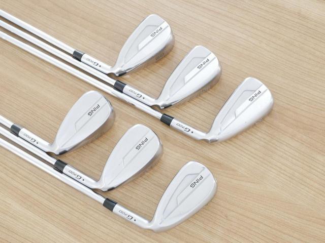Iron set : Ping : **มีตำหนิ** ชุดเหล็ก Ping G700 (ปี 2019 Japan Spec. ใบใหญ่ ง่ายที่สุด ไกลที่สุดของ Ping) มีเหล็ก 6-Pw,Aw (6 ชิ้น) ก้านเหล็ก NS Pro ZELOS 8 Flex S
