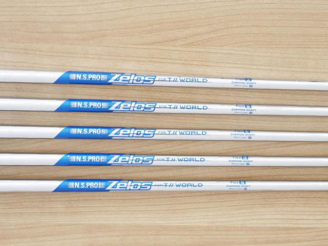Iron set : Honma : ชุดเหล็ก Honma Tour World XP-1 (รุ่นปี 2020 ใบใหญ่ ตีง่าย ไกล) มีเหล็ก 6-10 (5 ชิ้น) ก้านเหล็ก NS Pro Zelos Flex S