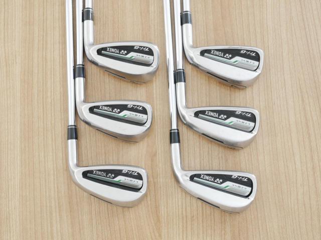Iron set : Yonex : ชุดเหล็ก Yonex E-Zone Tri-G (รุ่นปี 2017 หน้าเด้ง ตีไกลมากๆ) มีเหล็ก 5-Pw (6 ชิ้น) ก้านเหล็ก NS Pro 950 Flex R