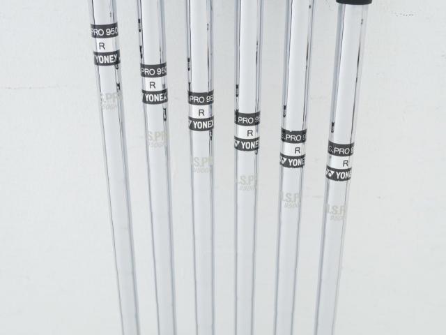 Iron set : Yonex : ชุดเหล็ก Yonex E-Zone Tri-G (รุ่นปี 2017 หน้าเด้ง ตีไกลมากๆ) มีเหล็ก 5-Pw (6 ชิ้น) ก้านเหล็ก NS Pro 950 Flex R
