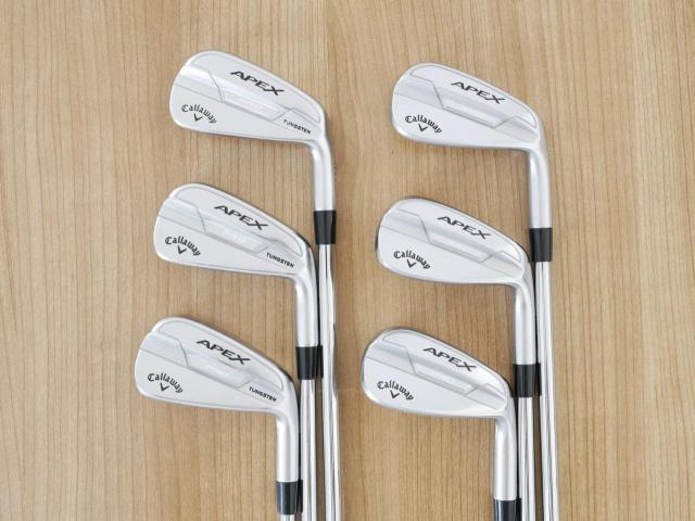 Iron set : Callaway : ชุดเหล็ก Callaway APEX Pro Forged (ออกปี 2022) มีเหล็ก 5-Pw (6 ชิ้น) ก้านเหล็ก NS Pro 950 NEO Flex S