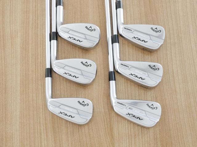 Iron set : Callaway : ชุดเหล็ก Callaway APEX Pro Forged (ออกปี 2022) มีเหล็ก 5-Pw (6 ชิ้น) ก้านเหล็ก NS Pro 950 NEO Flex S