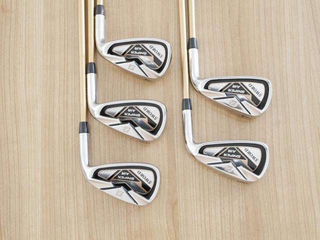 Iron set : Katana : ชุดเหล็ก Katana Sword Sniper AIR (หน้าเด้ง) มีเหล็ก 6-Pw (5 ชิ้น) ก้านกราไฟต์ Fujikura Air Speeder Flex SR