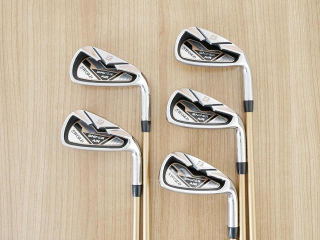 Iron set : Katana : ชุดเหล็ก Katana Sword Sniper AIR (หน้าเด้ง) มีเหล็ก 6-Pw (5 ชิ้น) ก้านกราไฟต์ Fujikura Air Speeder Flex SR