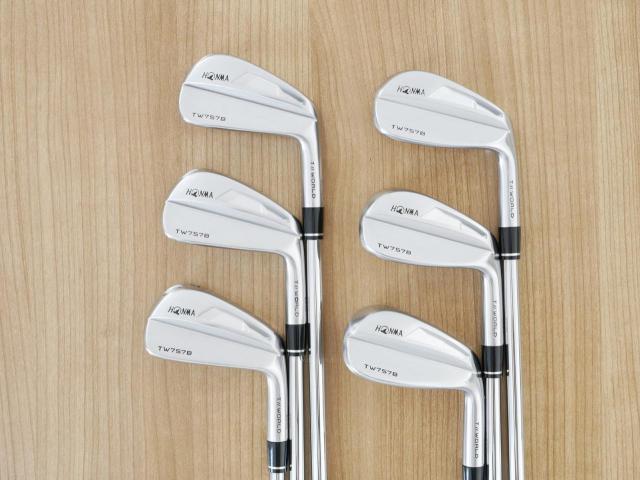 Iron set : Honma : ชุดเหล็ก Honma Tour World TW757B (ออกปี 2022) มีเหล็ก 5-Pw (6 ชิ้น) ก้านเหล็ก Dynamic Gold S200