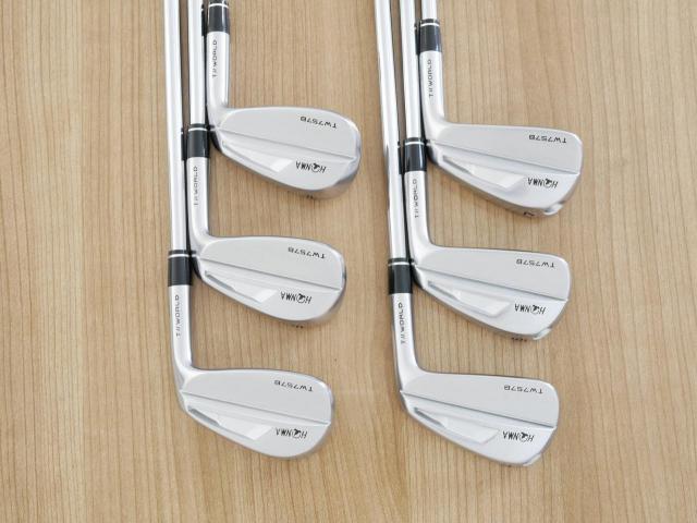 Iron set : Honma : ชุดเหล็ก Honma Tour World TW757B (ออกปี 2022) มีเหล็ก 5-Pw (6 ชิ้น) ก้านเหล็ก Dynamic Gold S200