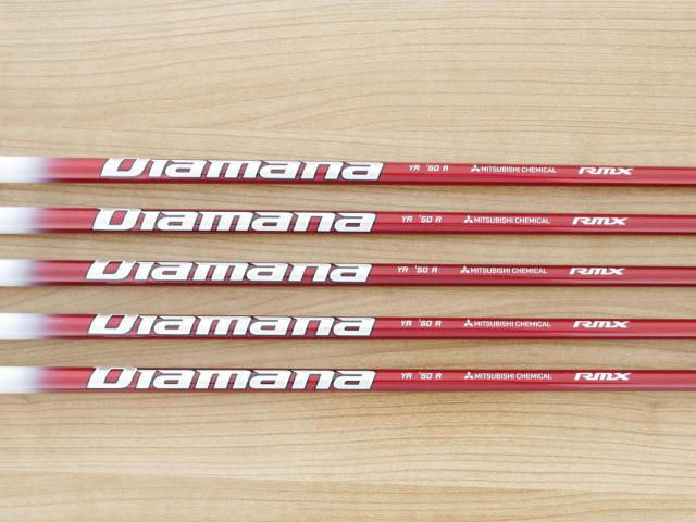 Iron set : Yamaha : ชุดเหล็ก Yamaha RMX VD40 (ออกปี 2022 ตีไกลและง่ายมากๆๆ ค่า MOI สูงสุด) มีเหล็ก 6-Pw (5 ชิ้น) ก้านกราไฟต์ Mitsubishi Diamana YR i50 Flex R