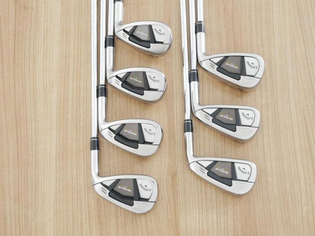 Iron set : Callaway : ชุดเหล็ก Callaway Rogue ST Max Fast (ออกปี 2022 ตีง่ายที่สุด ไกลสุดของ Callaway) มีเหล็ก 6-Pw,Gw,Sw (7 ชิ้น) ก้านเหล็ก NS Pro 850 NEO Flex S