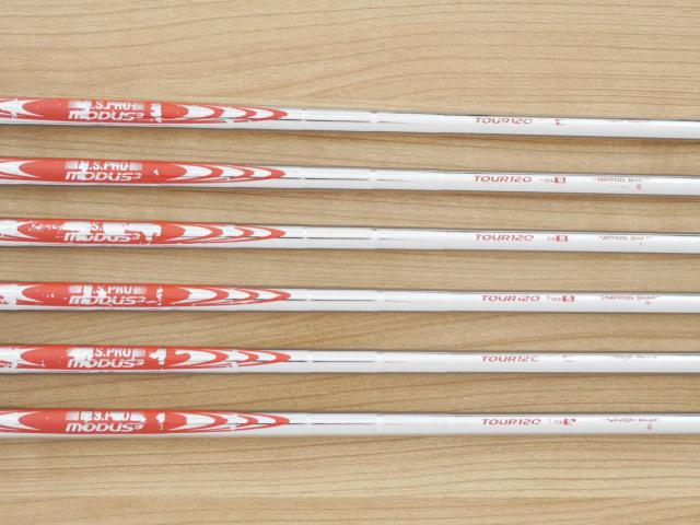 Iron set : Honma : ชุดเหล็ก Honma Tour World TW737vn Forged (ปี 2018) มีเหล็ก 5-10 (6 ชิ้น) ก้านเหล็ก NS Pro Modus 120 Flex S
