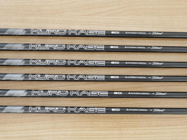 Iron set : Titleist : ชุดเหล็ก Titleist T200 (รุ่นปี 2020) มีเหล็ก 5-Pw (6 ชิ้น) ก้านกราไฟต์ Mitsubishi KUROKAGE 60i Flex R
