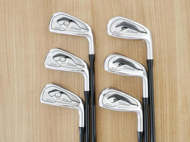 Iron set : Titleist : ชุดเหล็ก Titleist T200 (รุ่นปี 2020) มีเหล็ก 5-Pw (6 ชิ้น) ก้านกราไฟต์ Mitsubishi KUROKAGE 60i Flex R