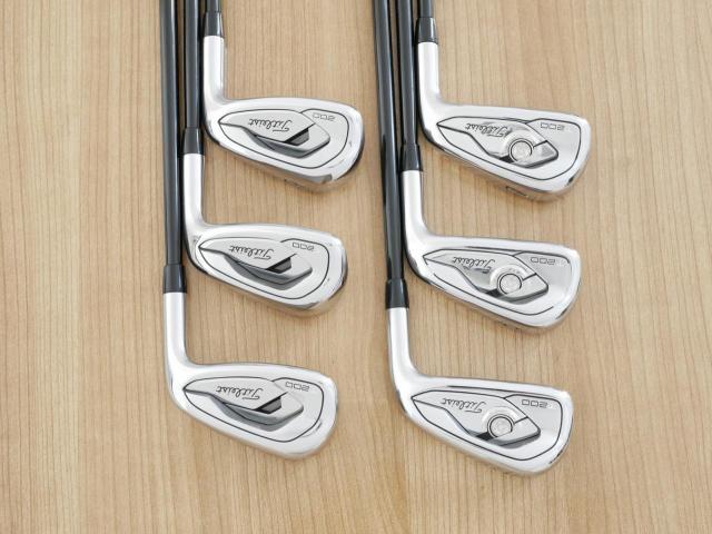 Iron set : Titleist : ชุดเหล็ก Titleist T200 (รุ่นปี 2020) มีเหล็ก 5-Pw (6 ชิ้น) ก้านกราไฟต์ Mitsubishi KUROKAGE 60i Flex R