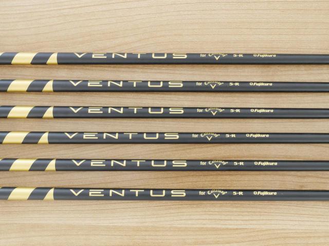 Iron set : Callaway : ชุดเหล็ก Callaway Rogue ST Max OS (ออกปี 2022 ตีง่ายสุดๆ ไกลสุดๆ) มีเหล็ก 6-Pw,Aw (6 ชิ้น) ก้านกราไฟต์ Fujikura VENTUS 5 Flex R