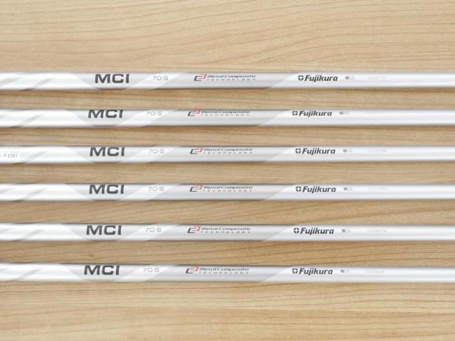 Iron set : Ping : ชุดเหล็ก Ping i525 Forged (ออกปี 2022) มีเหล็ก 6-Pw,Aw (6 ชิ้น) ก้านกราไฟต์ Fujikura MCI 70 Flex S
