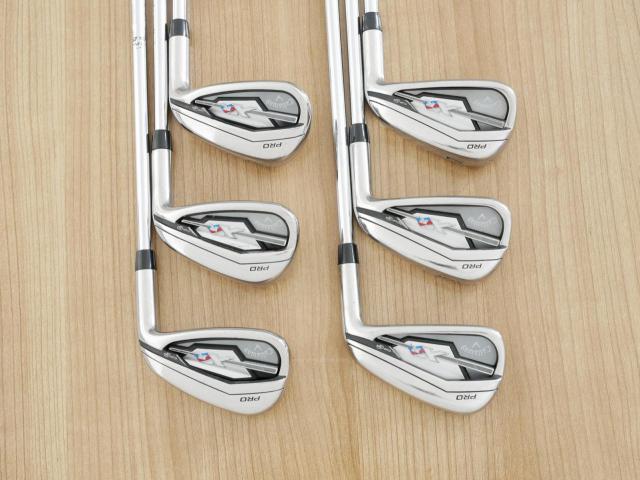 Iron set : Callaway : ชุดเหล็ก Callaway XR Pro มีเหล็ก 5-Pw (6 ชิ้น) ก้านเหล็ก Memphis 10 Flex SR