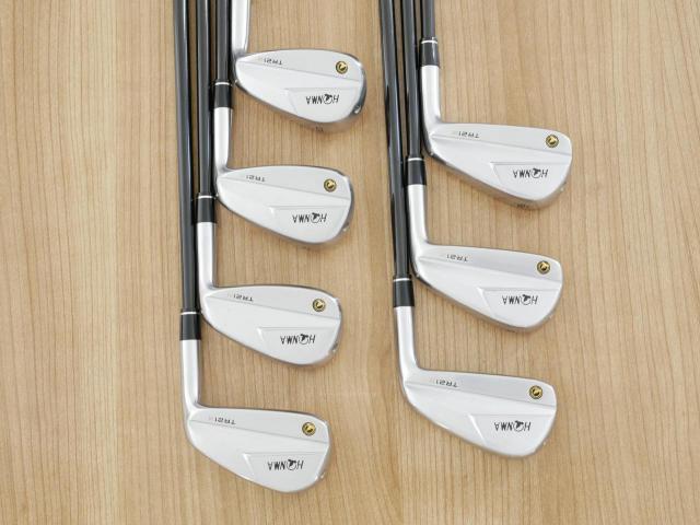 Iron set : Honma : ชุดเหล็ก Honma Tour World TR21X (ออกปี 2021 ตีง่าย ไกล) มีเหล็ก 4-10 (7 ชิ้น) ก้านกราไฟต์ Honma Vizard TR20-65 Flex S