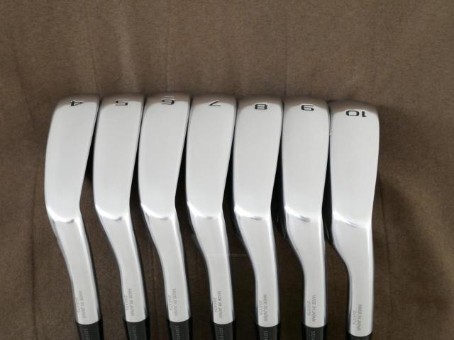 Iron set : Honma : ชุดเหล็ก Honma Tour World TR21X (ออกปี 2021 ตีง่าย ไกล) มีเหล็ก 4-10 (7 ชิ้น) ก้านกราไฟต์ Honma Vizard TR20-65 Flex S