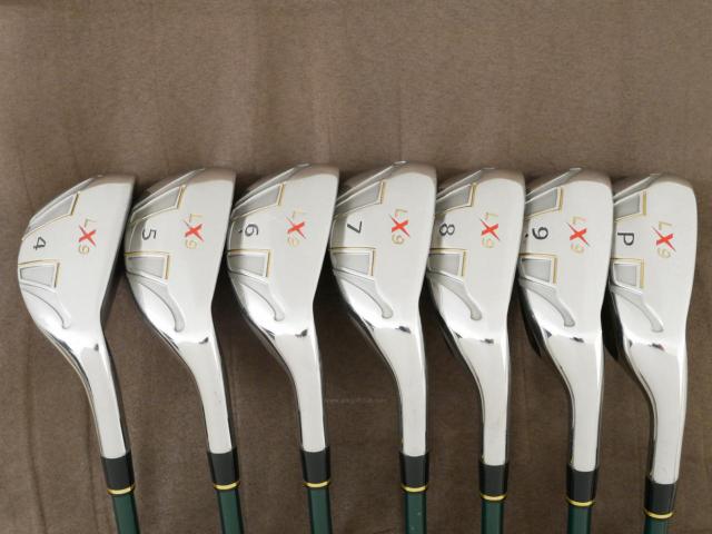 Iron set : Katana : ชุดเหล็กกระเทย Katana Snipe Iron LX-9 มีเหล็ก 4-Pw (7 ชิ้น) ก้านกราไฟต์ Flex R