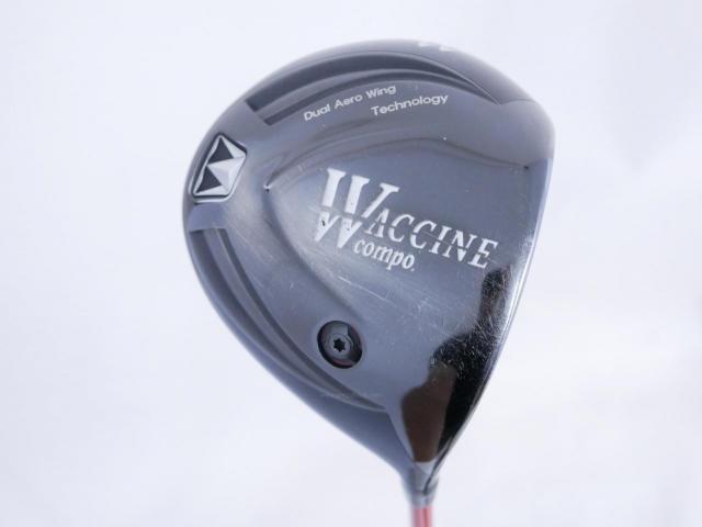 Driver : Other Brand : ไดรเวอร์ Waccine Compo Black (ออกปี 2020 ตีไกลมากๆ) Loft 10.5 ก้าน NGS KINASE ORIGINAL 