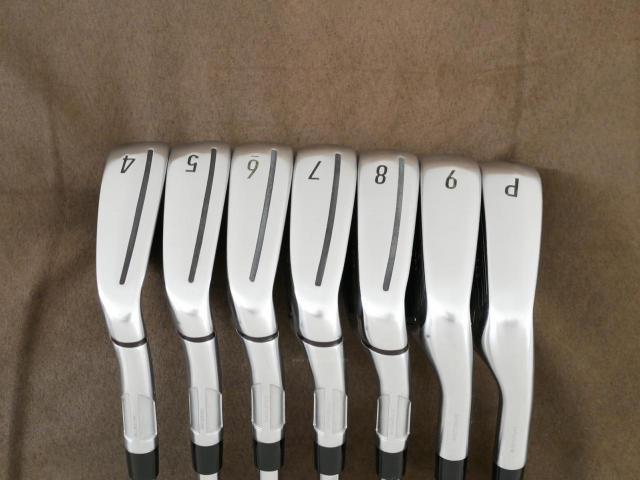 Iron set : Taylormade : ชุดเหล็ก Taylormade Qi (ออกปี 2024 Japan Spec.) มีเหล็ก 4-Pw (7 ชิ้น) ก้านเหล็ก NS Pro 910GH Flex S