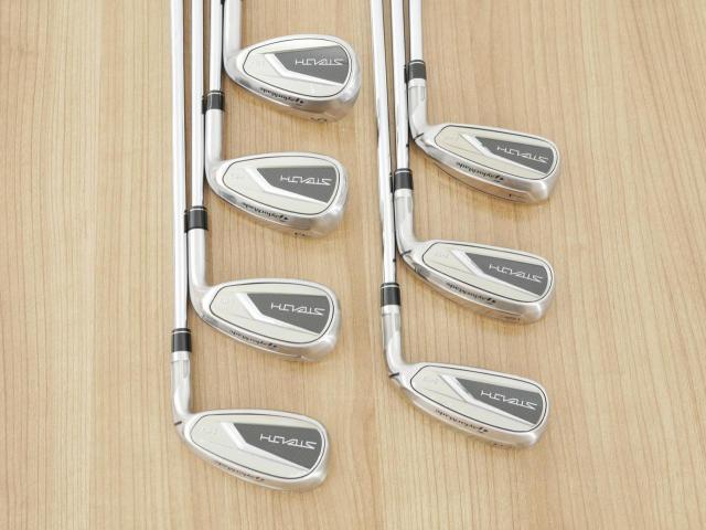 Iron set : Taylormade : ชุดเหล็ก Taylormade Stealth HD (ออกปี 2022 Japan Spec. ใบใหญ่มาก ตีง่ายสุดๆ) มีเหล็ก 5-Pw,Sw (7 ชิ้น) ก้านเหล็ก KBS Max MT 80 Flex R