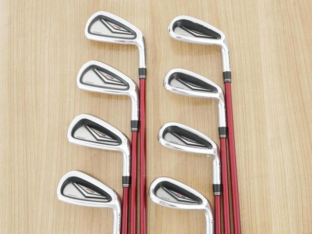 Iron set : Taylormade : ชุดเหล็ก Taylormade r9 MAX มีเหล็ก 5-Pw,Aw,Sw (8 ชิ้น) ก้านกราไฟต์ Fujikura Motore 55 Flex S