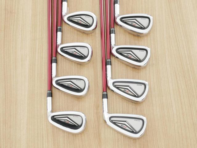 Iron set : Taylormade : ชุดเหล็ก Taylormade r9 MAX มีเหล็ก 5-Pw,Aw,Sw (8 ชิ้น) ก้านกราไฟต์ Fujikura Motore 55 Flex S