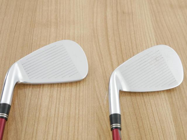Iron set : Taylormade : ชุดเหล็ก Taylormade r9 MAX มีเหล็ก 5-Pw,Aw,Sw (8 ชิ้น) ก้านกราไฟต์ Fujikura Motore 55 Flex S