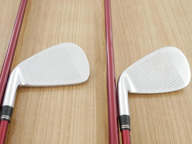 Iron set : Taylormade : ชุดเหล็ก Taylormade r9 MAX มีเหล็ก 5-Pw,Aw,Sw (8 ชิ้น) ก้านกราไฟต์ Fujikura Motore 55 Flex S