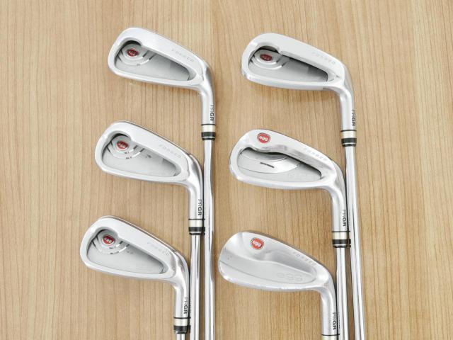 Iron set : PRGR : ชุดเหล็ก PRGR Egg PF Forged (รุ่นปี 2019 ตีง่ายและไกลมากๆ โกงสุดๆ) มีเหล็ก 7-Pw,Aw,As (6 ชิ้น) ก้านเหล็ก NS Pro 80 Flex SR