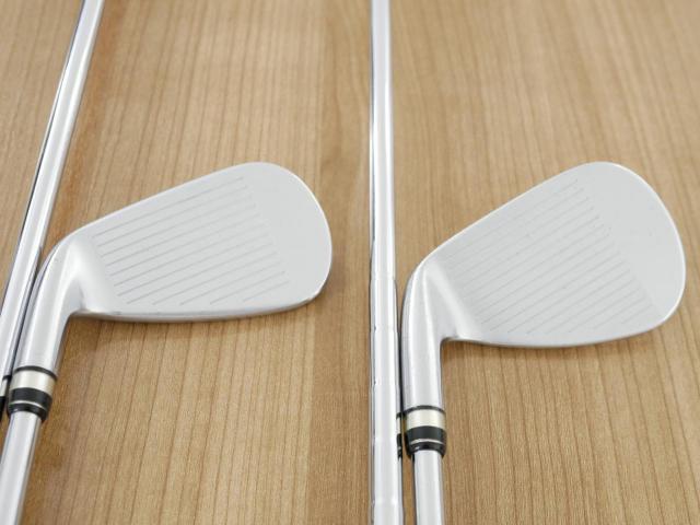 Iron set : PRGR : ชุดเหล็ก PRGR Egg PF Forged (รุ่นปี 2019 ตีง่ายและไกลมากๆ โกงสุดๆ) มีเหล็ก 7-Pw,Aw,As (6 ชิ้น) ก้านเหล็ก NS Pro 80 Flex SR